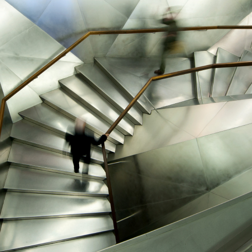 La escalera