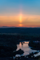 Columna solar desde Virgen de Gracia